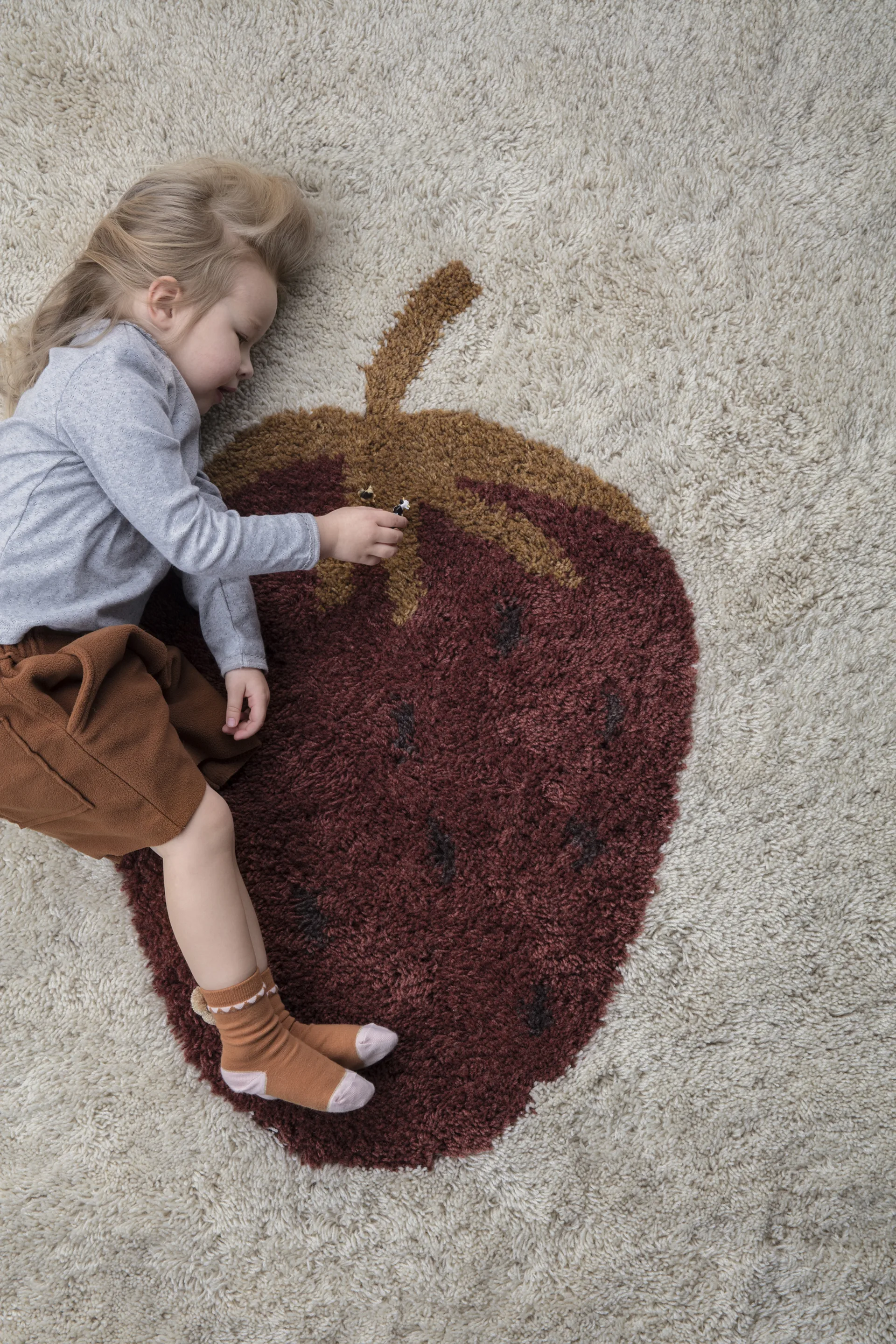 Χαλί Fruiticana Μ 120x180 εκ., Φράουλα Ferm Living