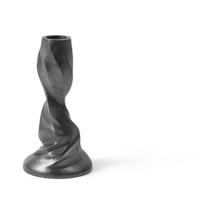Gale κηροπήγιο 13 cm - Blackened Aluminium - Ferm Living