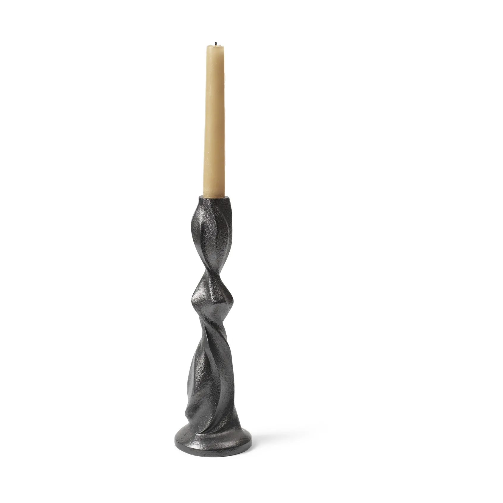 Gale κηροπήγιο 25 cm, Blackened Aluminium Ferm Living