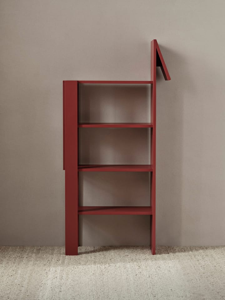 Giraffe βιβλιοθήκη 69x140 cm, Poppy Red Ferm Living
