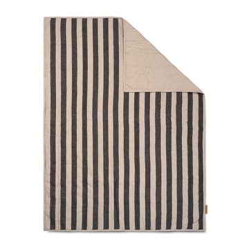 Grand κου�βέρτα 120x170 cm - Άμμος-μαύρο - Ferm Living
