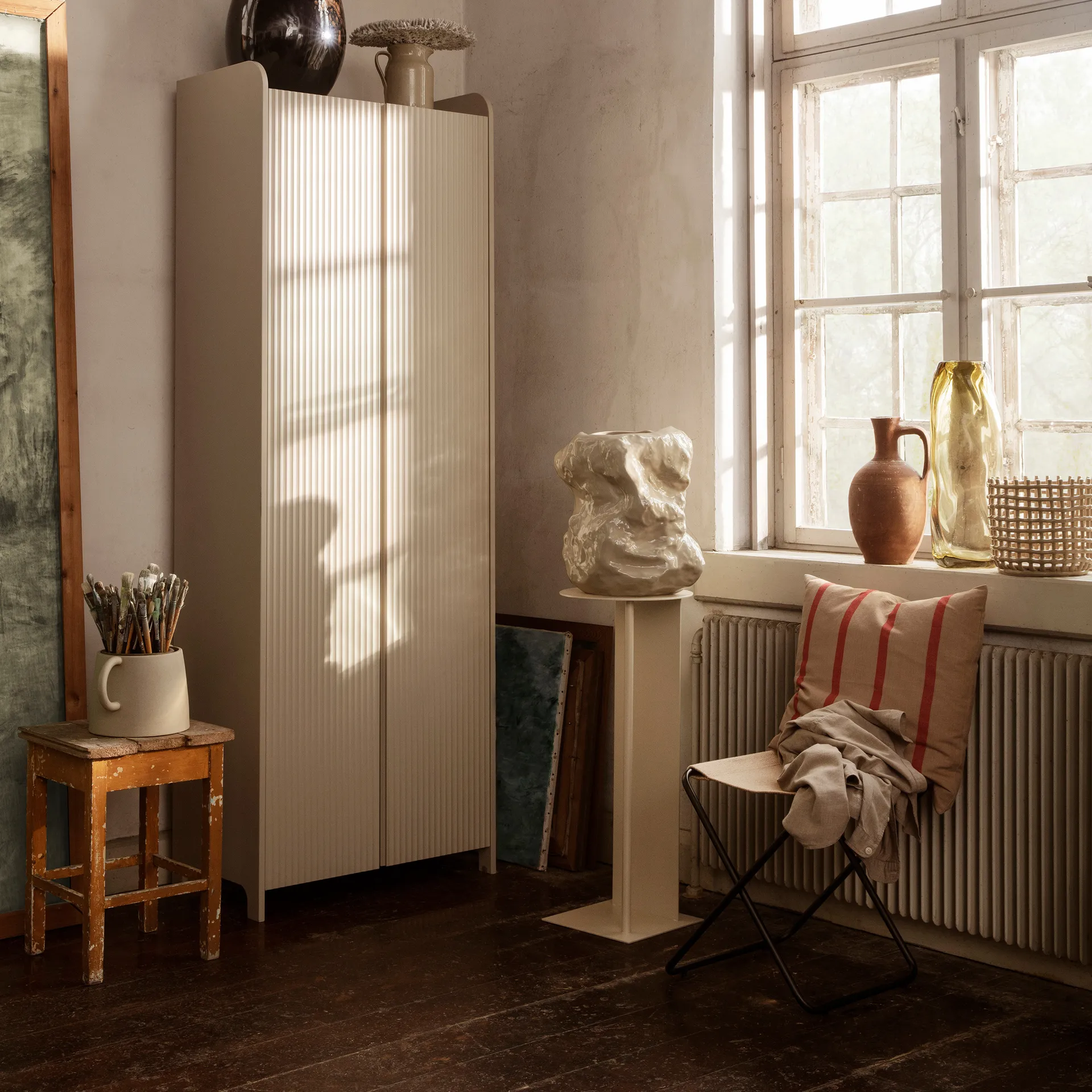 Grand μαξιλάρι 50x50 cm, Καμηλό-κόκκινο Ferm Living