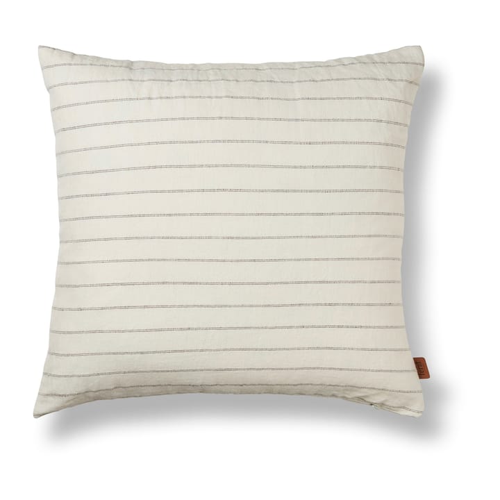 Grand μαξιλαροθήκη 50x50 εκ - Off-white-chocolate - Ferm Living