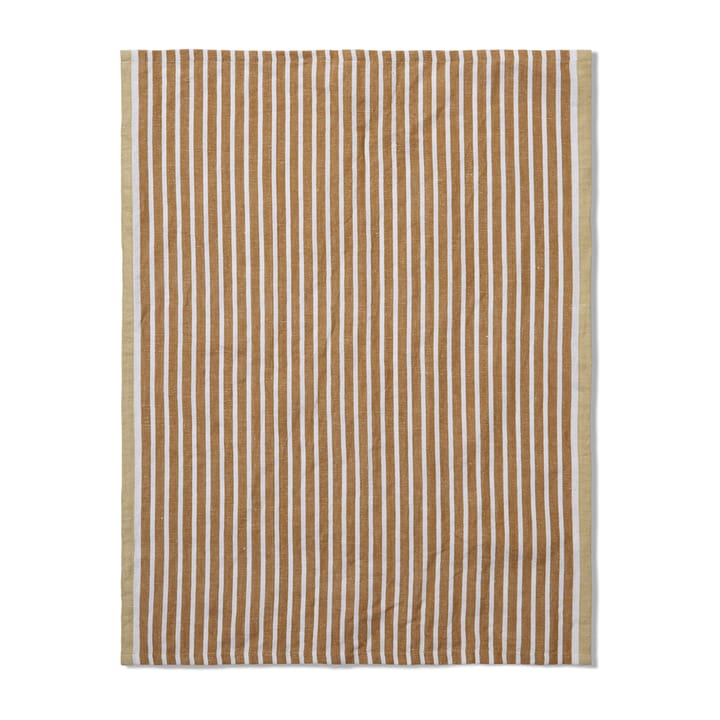 Hale πετσέτα κουζίνας 50x70 cm - Golden brown-silver fern - Ferm Living