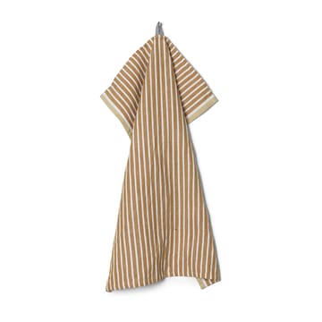Hale πετσέτα κουζίνας 50x70 cm - Golden brown-silver fern - Ferm Living