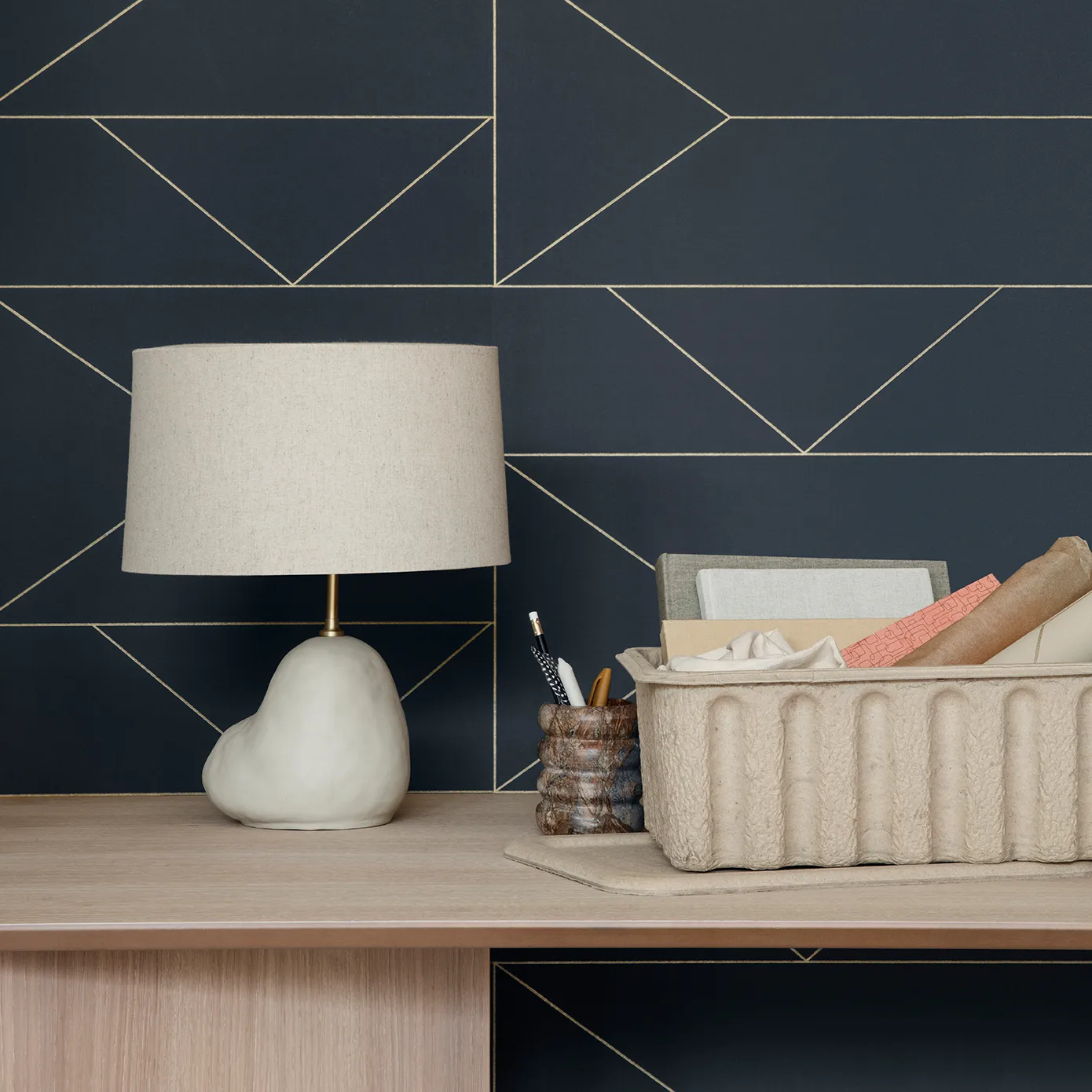 Hebe βάση φωτιστικού μικρή, Υπόλευκο ματ Ferm Living