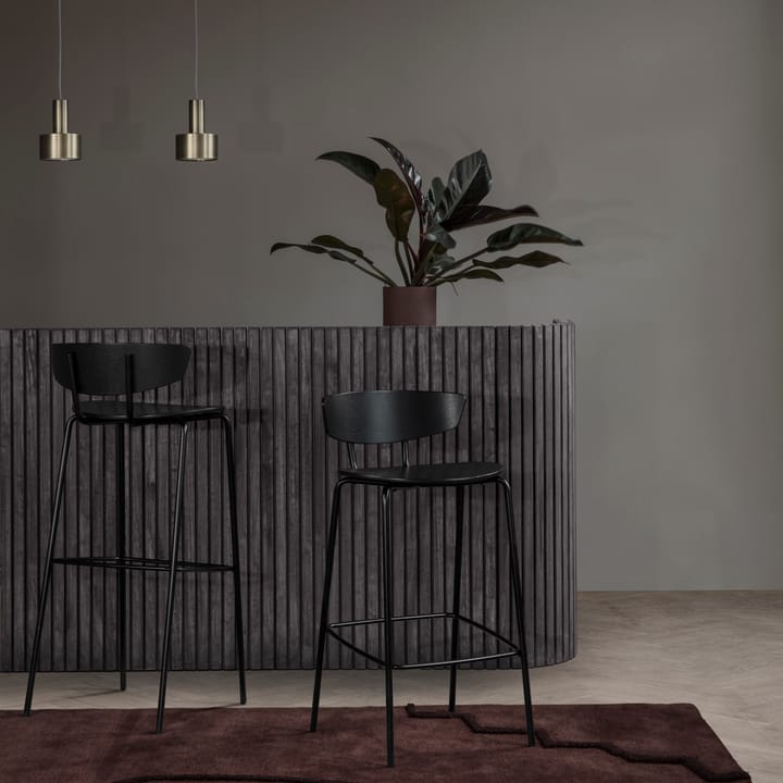 Herman χαμηλό σκαμπό, Μαύρο Ferm Living