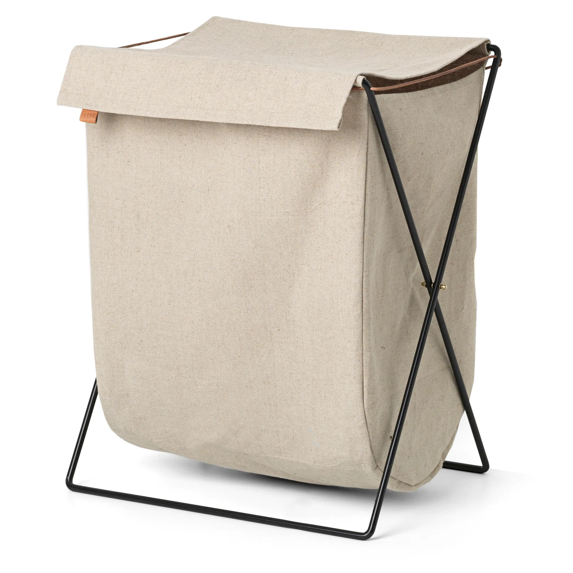 Herman καλάθι για άπλυτα, Μάυρο Ferm Living