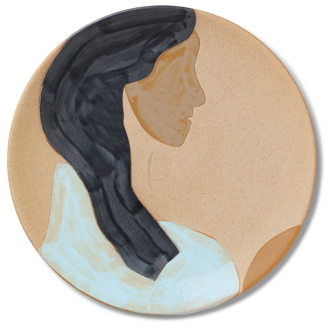 Hessa πιάτο φαγητού και διακοσμητικό 37,5 cm, Πολύχρωμο Ferm Living