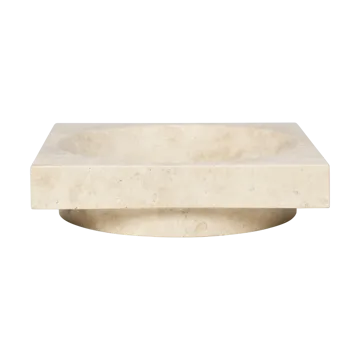 Διακοσμητικό μπολ με καπάκι Hew. - Travertine - Ferm Living