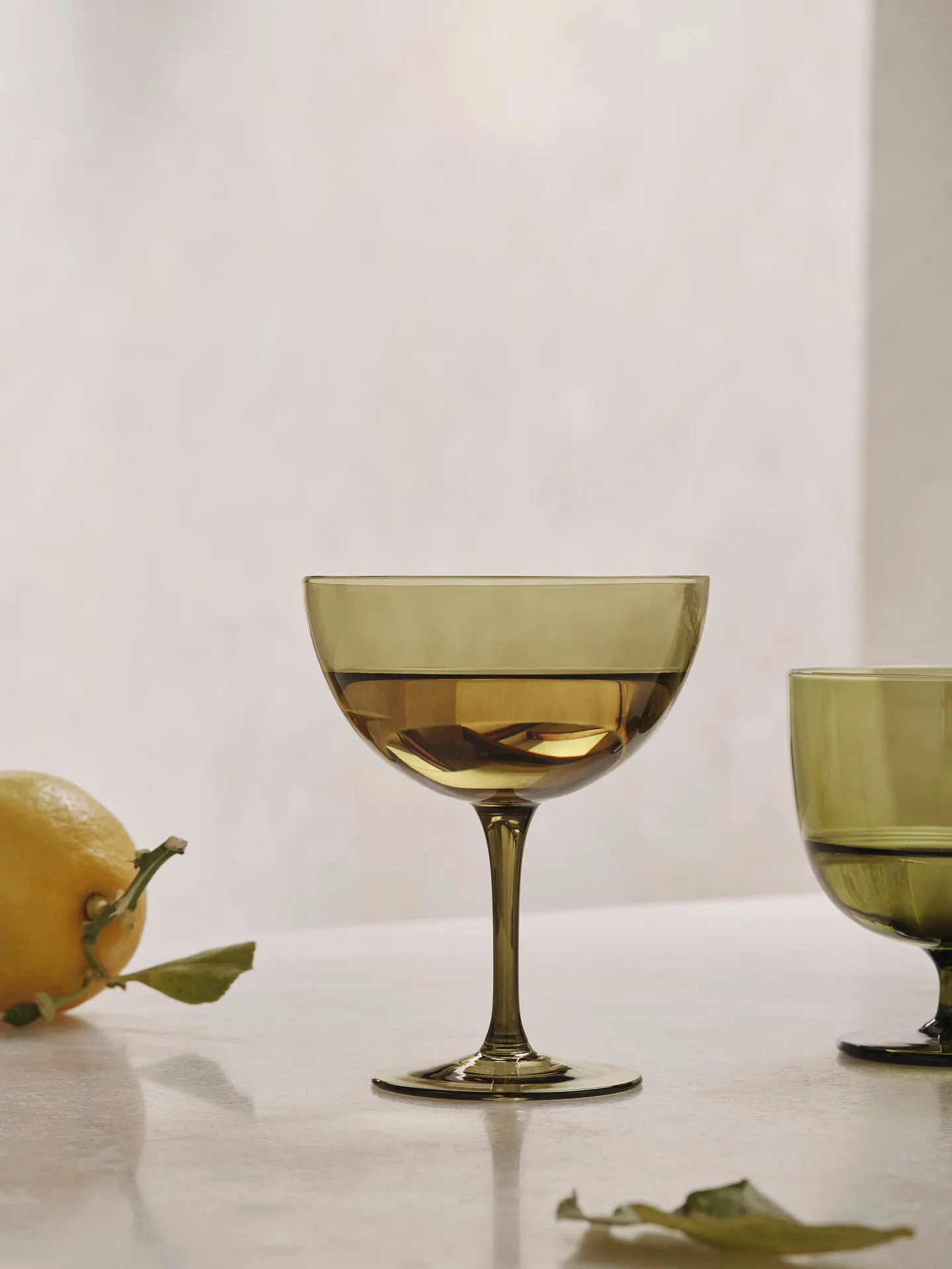 Host ποτήρι για κοκτέιλ 24 cl Συσκευασία 2 τεμαχίων, Moss green Ferm Living