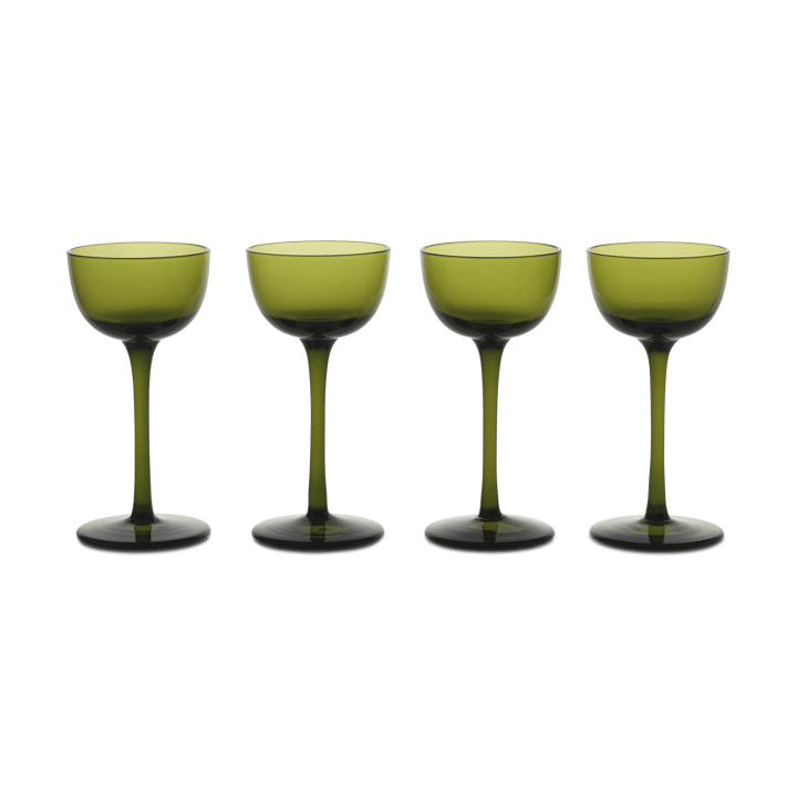 Host liquor ποτήρι 4 τεμαχίων - Μούχλα Πράσινο - Ferm Living