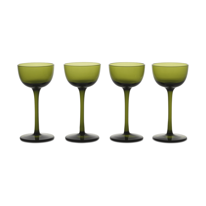 Host liquor ποτήρι 4 τεμαχίων - Μούχλα Πράσινο - Ferm LIVING