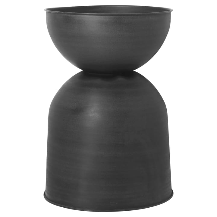 Hourglass γλάστρα μεγάλη - Μαύρο-σκούρο γκρι - Ferm Living