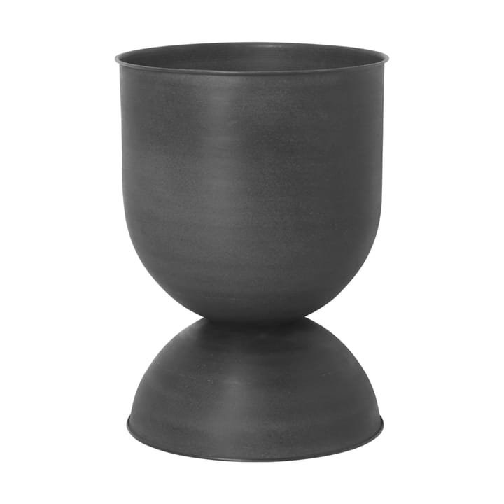 Hourglass γλάστρα μεσαία - Μαύρο-σκούρο γκρι - Ferm Living