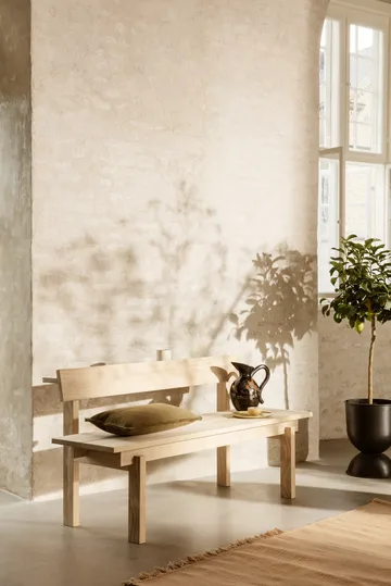 Hourglass γλάστρα μικρή Ø30 cm - Μαύρο-σκούρο γκρι - Ferm Living