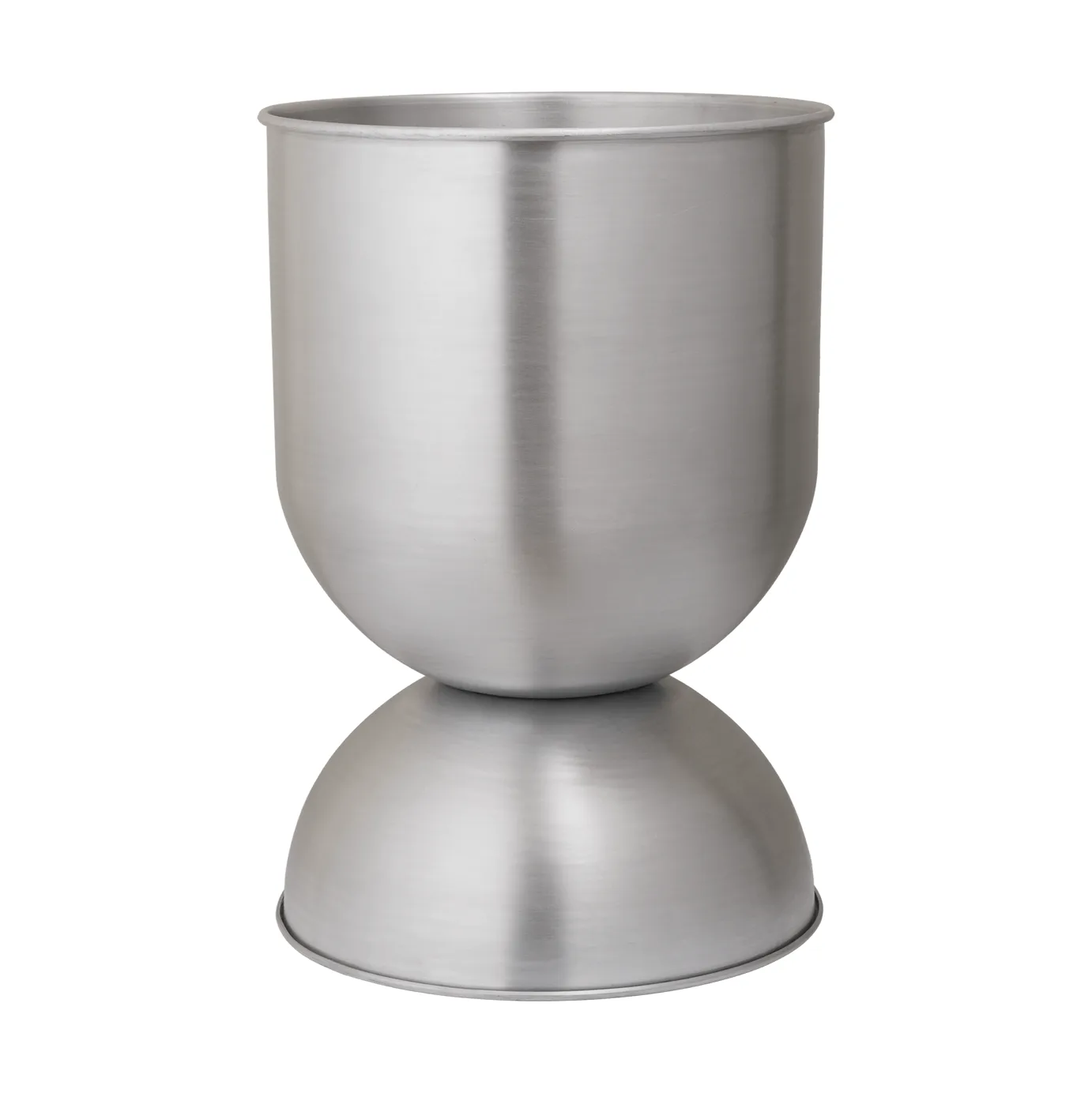 Hourglass γλάστρα μεσαία Ø40 cm, Aluminium Ferm Living