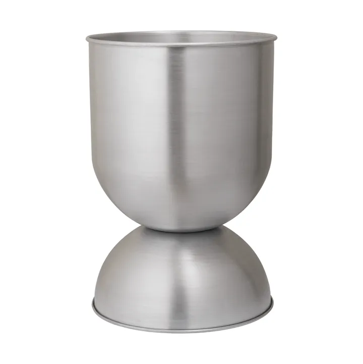 Hourglass γλάστρα μεσαία Ø40 cm - Aluminium - Ferm Living
