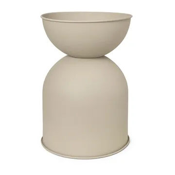 Hourglass γλάστρα μεσαία Ø40 cm - Cashmere - Ferm Living