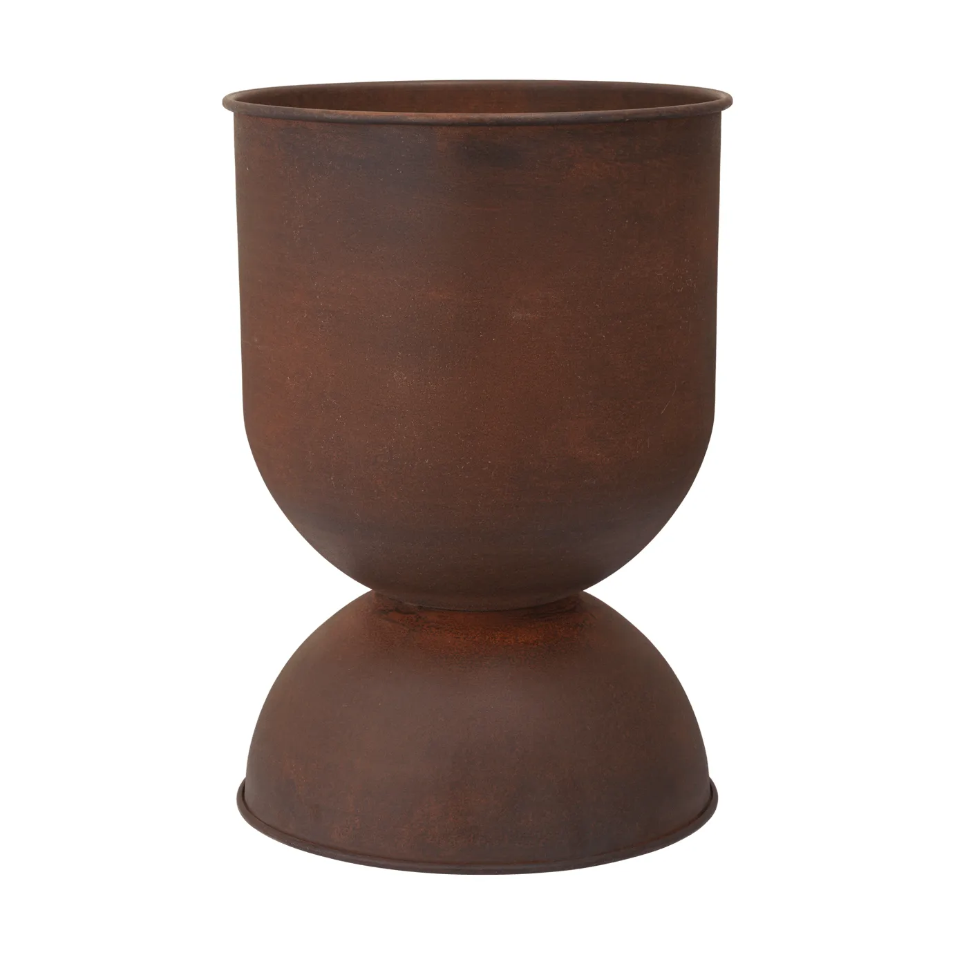 Hourglass γλάστρα μεσαία Ø40 cm, Rust Ferm Living