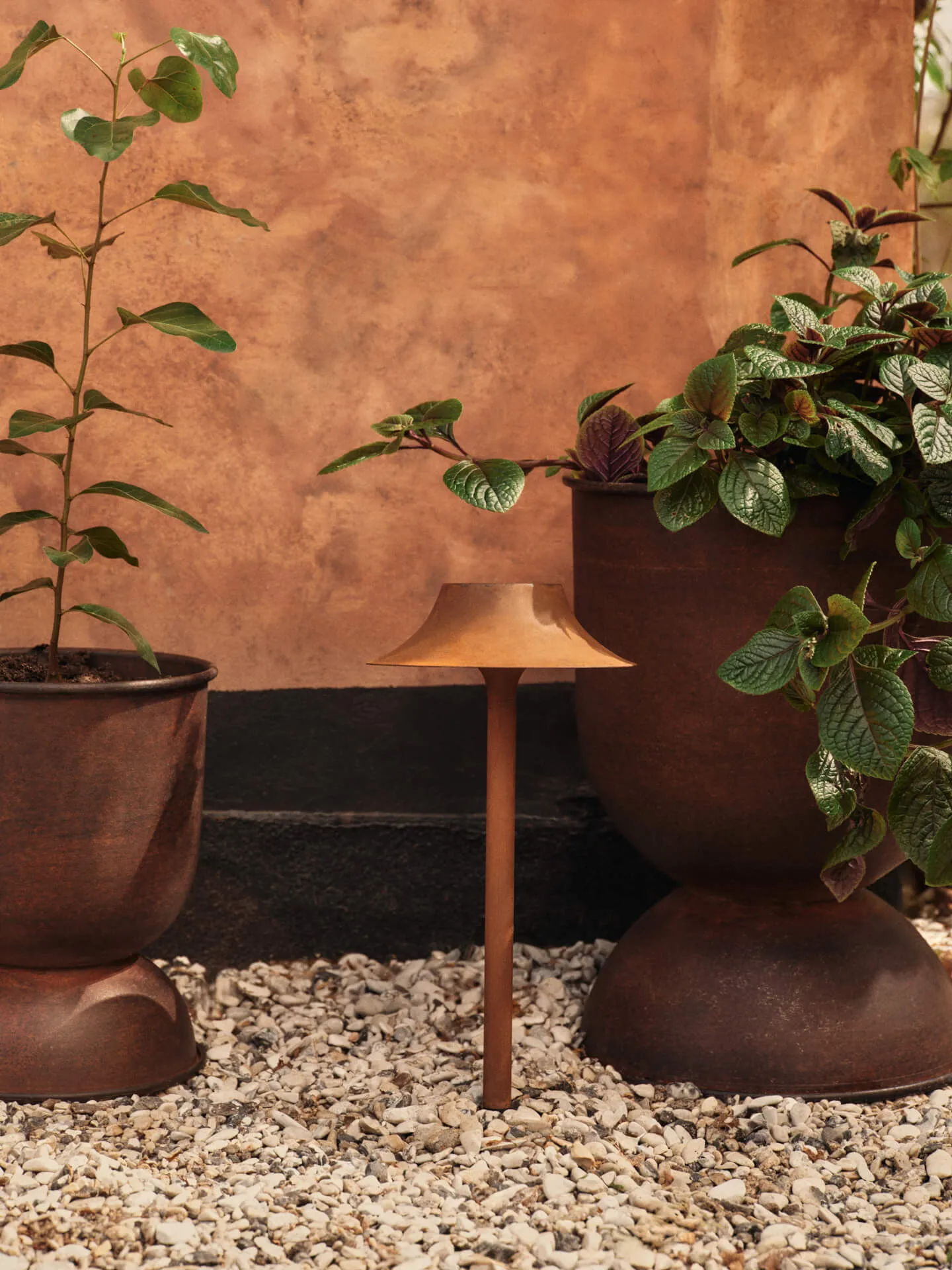 Hourglass γλάστρα μεσαία Ø40 cm, Rust Ferm Living