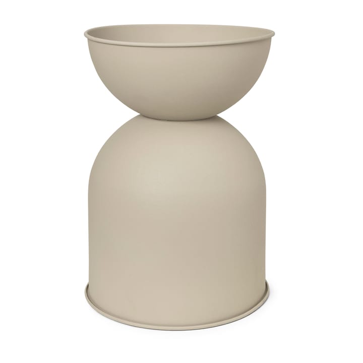 Hourglass γλάστρα μεσαία, Cashmere Ferm Living