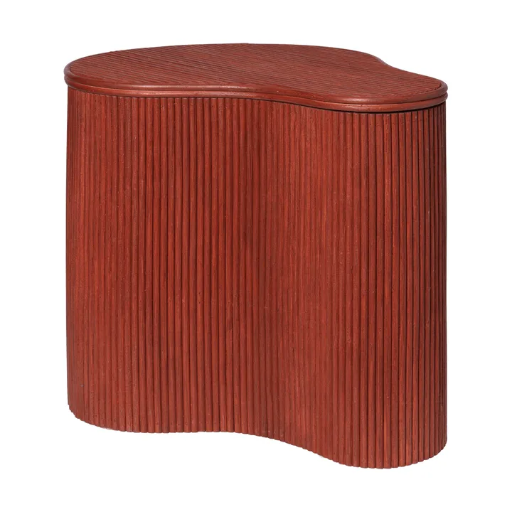 Isola βοηθητικό τραπέζι με αποθήκευση - Oxide red - Ferm Living