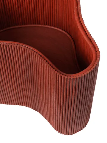 Isola βοηθητικό τραπέζι με αποθήκευση - Oxide red - Ferm Living