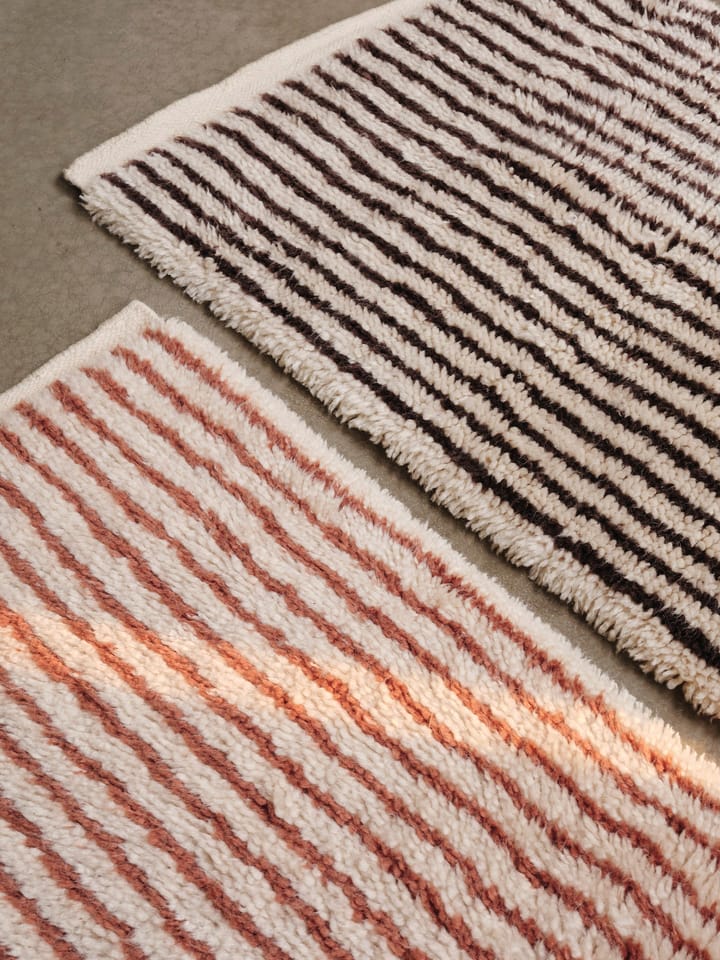 Kami χαλί, Off white-coffee, 120x180 cm Ferm Living