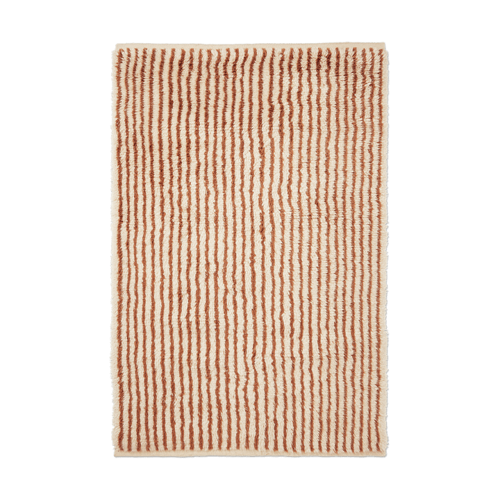 Kami χαλί - Off white-red brown, 120x180 cm - Ferm Living