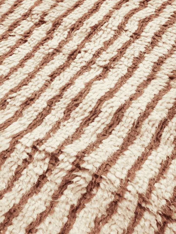 Kami χαλί, Off white-red brown, 120x180 cm Ferm Living