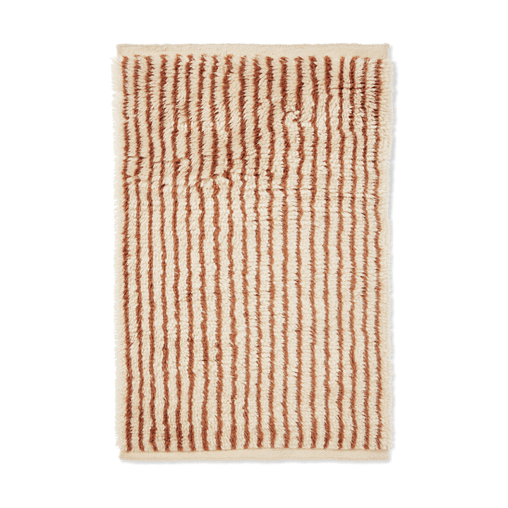 Kami χαλί - Off white-red brown, 80x120 cm - Ferm Living