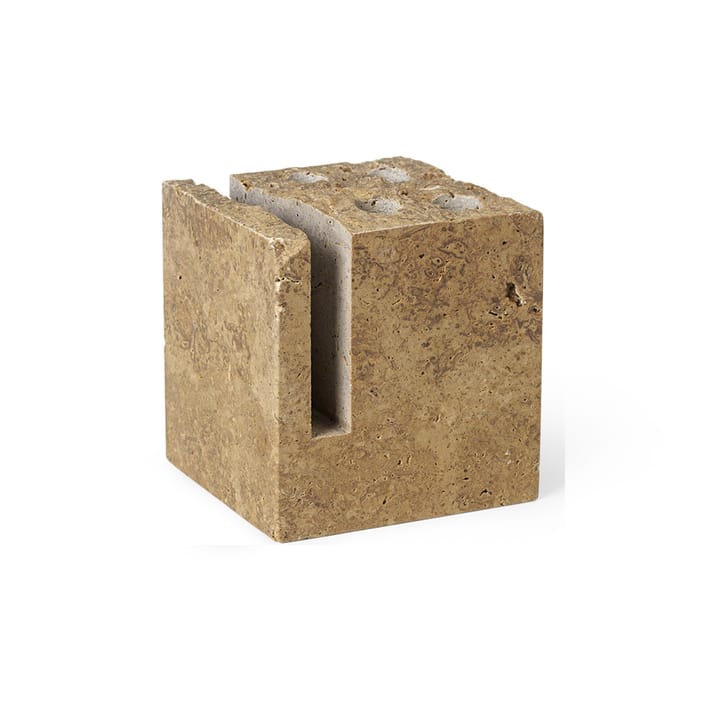 Klint pencil βάση 9x9 εκ - Beige travertine - Ferm Living