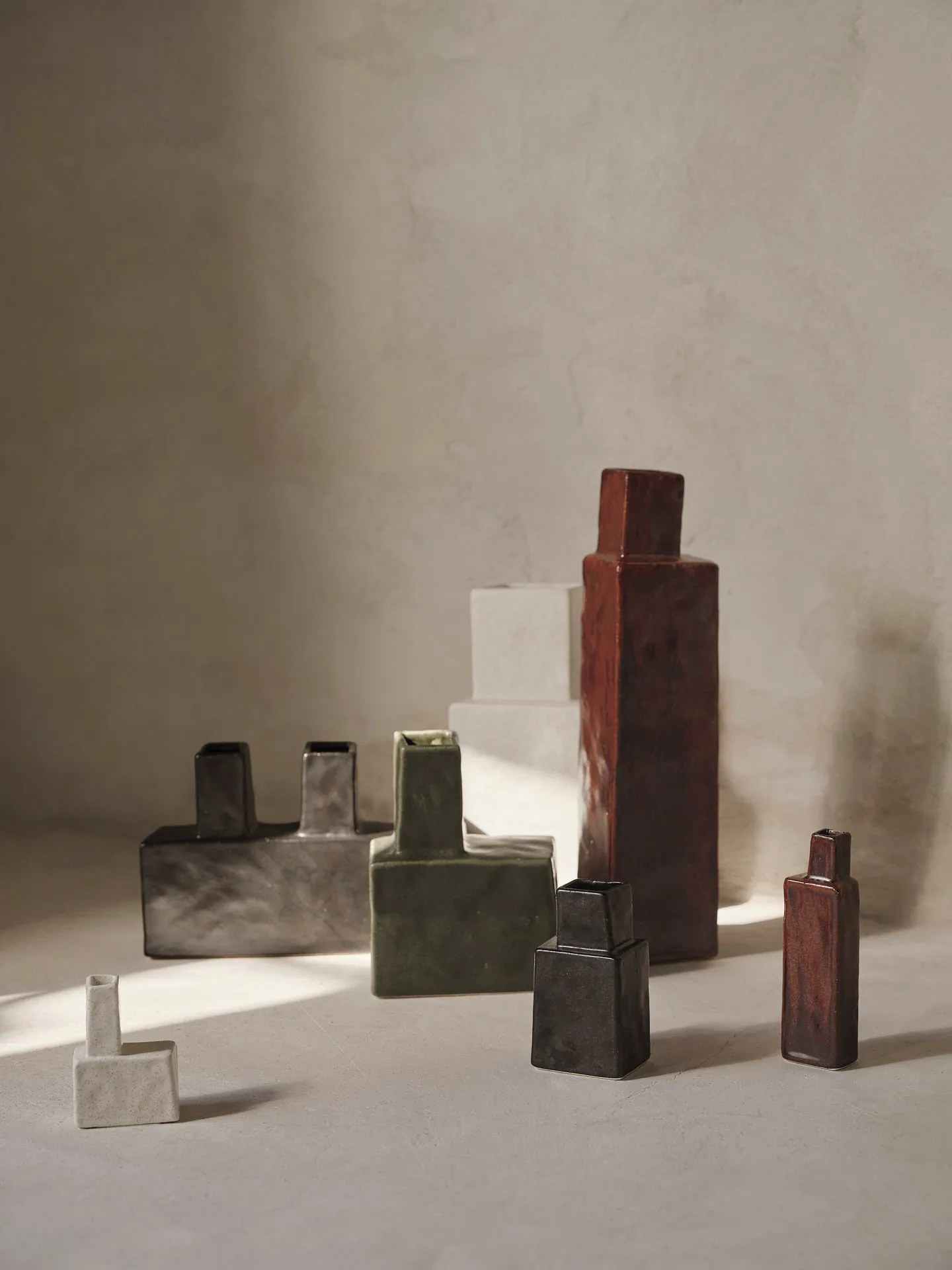 Koa βάζο H20, Dark sage Ferm Living