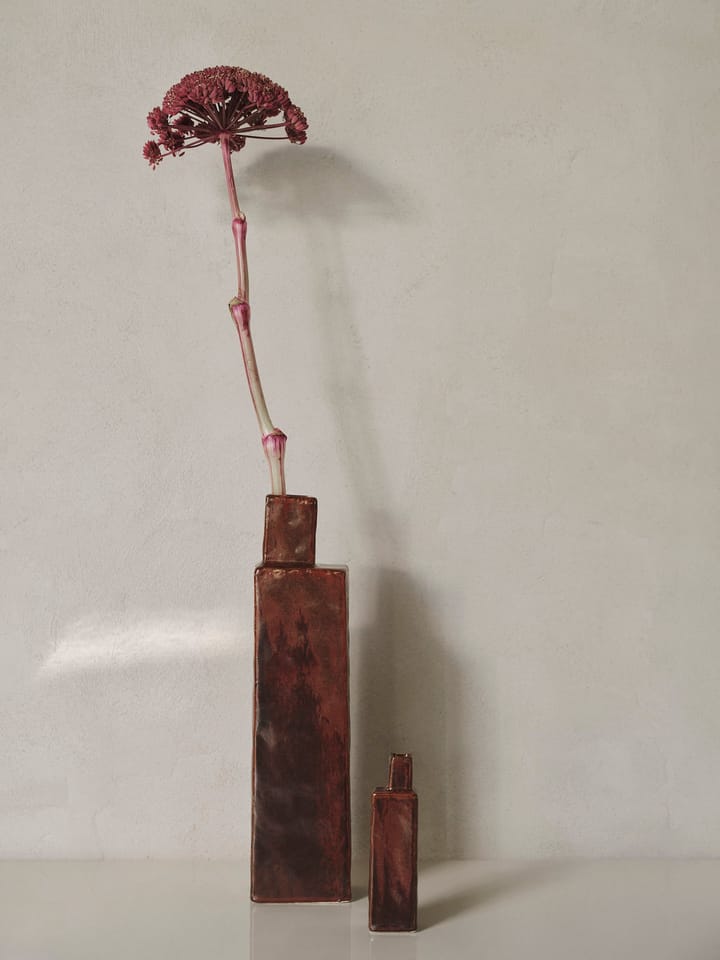Koa βάζο H40, Red brown Ferm Living