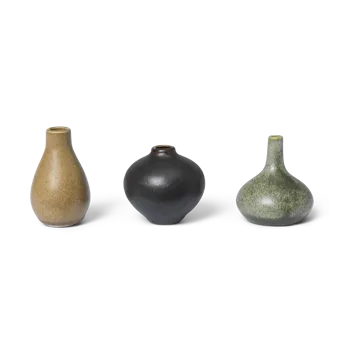 Komo βάζο μίνι σετ των 3 - Calm - Ferm Living