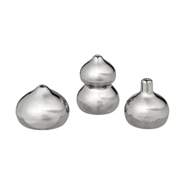 Komo βάζο mini σετ 3 τεμαχίων - Ασήμι - Ferm Living