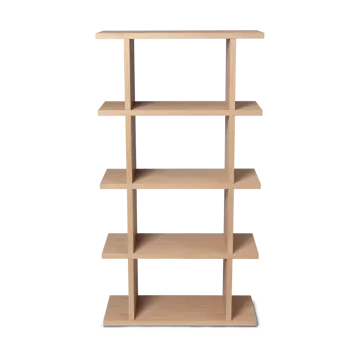 Kona βιβλίοράφι 1x4 - Natural - Ferm Living