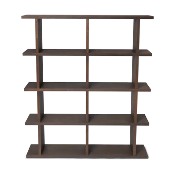 Kona βιβλίοράφι 2x4 - Dark stained - Ferm Living