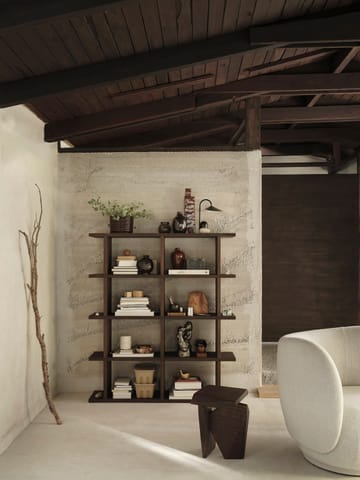 Kona βιβλίοράφι 2x4 - Dark stained - Ferm Living