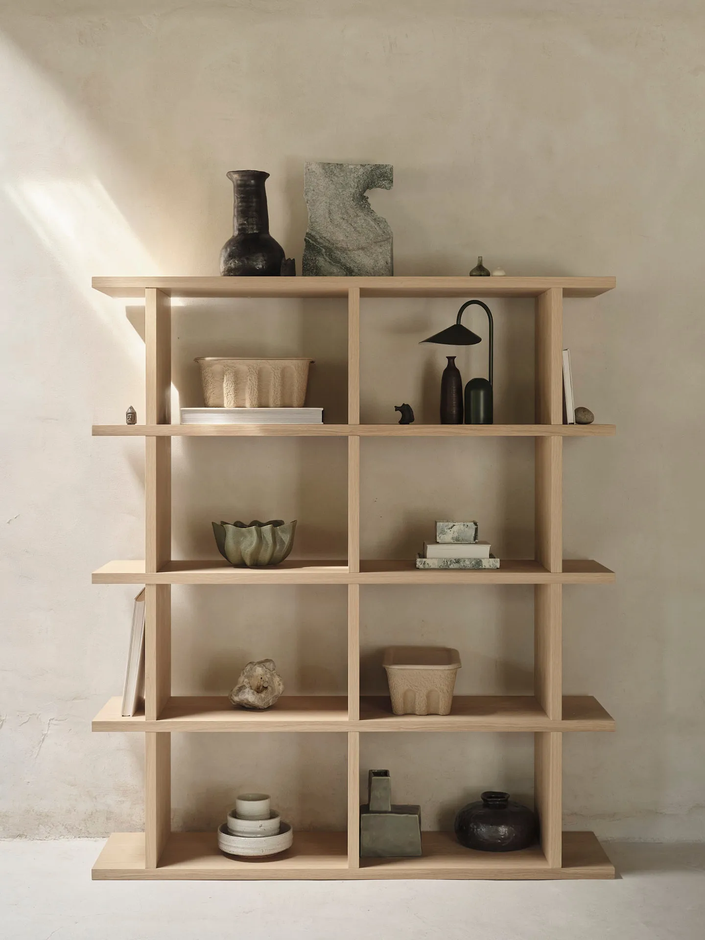 Kona βιβλίοράφι 2x4, Natural Ferm Living