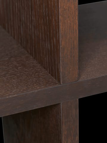 Kona βιβλίοράφι 3x2 - Dark stained - Ferm Living