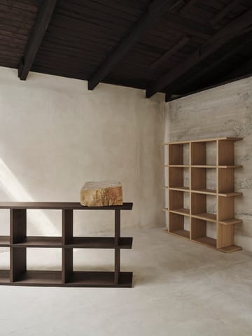 Kona βιβλίοράφι 3x2 - Dark stained - Ferm Living