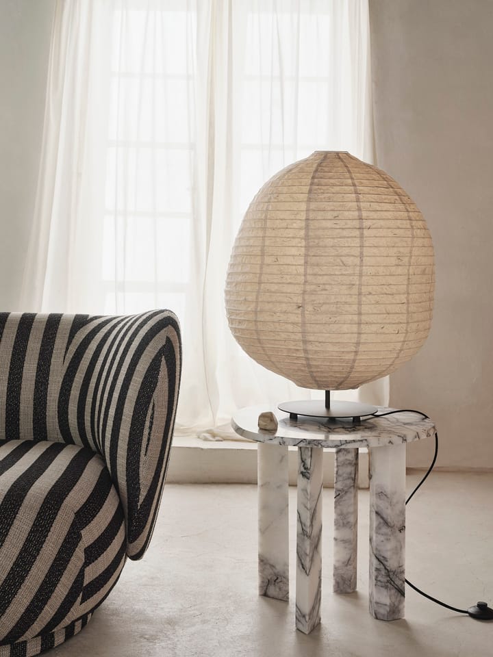 Kurbis φωτιστικό δαπέδου low, Natural-black Ferm Living