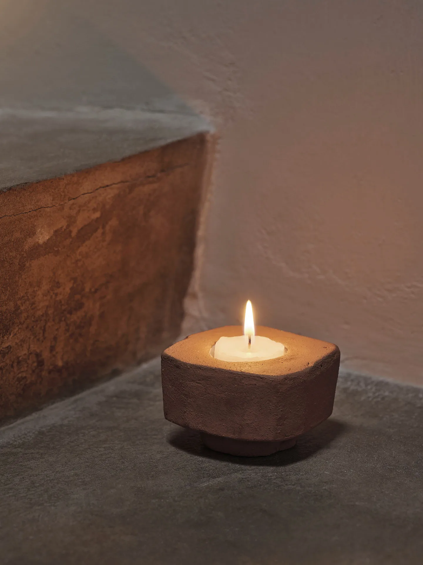 Kurinu κηροπήγιο, Terracotta Ferm Living