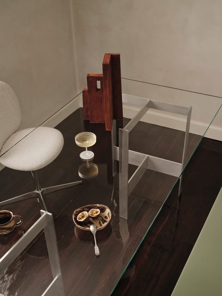 Lager τραπεζαρία μεγάλο 90x200 cm, Glass-aluminium Ferm Living