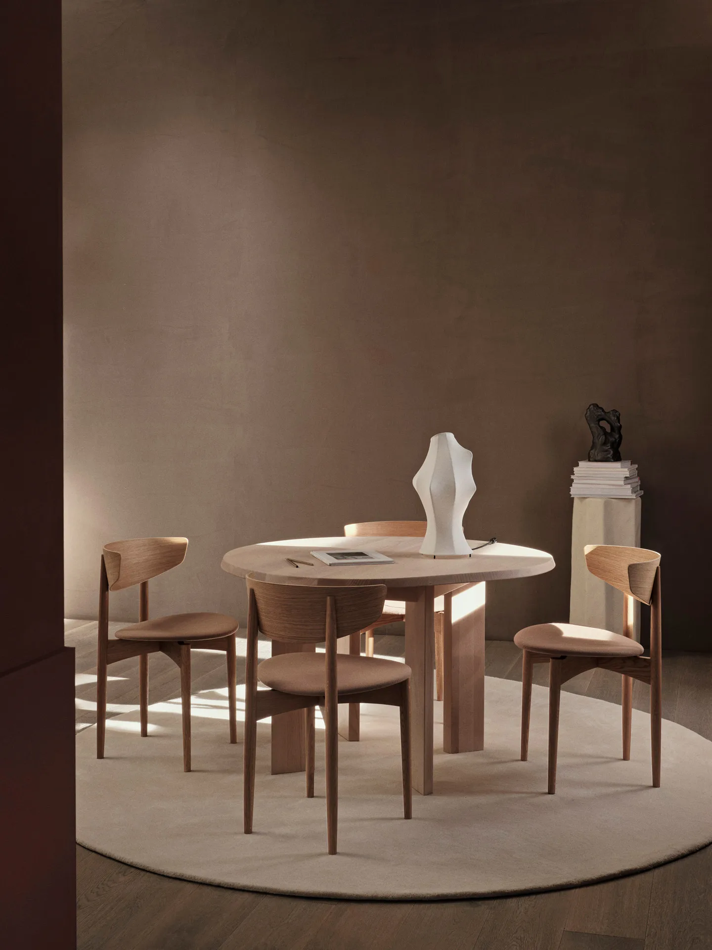 Lager καθρέφτης, Off-white Ø240 cm Ferm Living