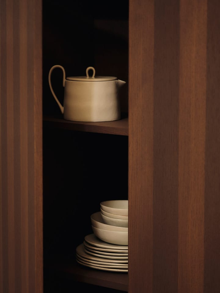 Lager επιτοίχιο ράφι ψηλό, Off-white speckle Ferm Living