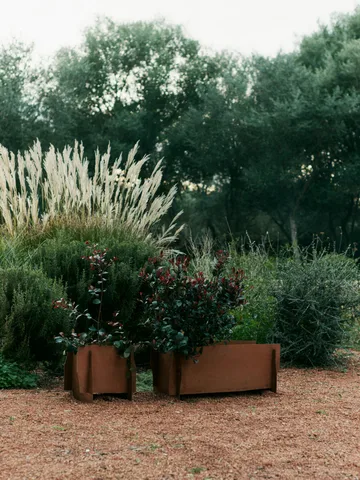 Lapel planter ζαρντινιέρα - Rust, 33x35x38 cm - Ferm Living