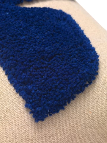 Lay ορθογώνιο μαξιλάρι 40x60 cm - Sand / Bright Blue - Ferm Living